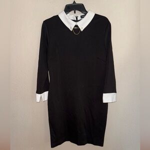 Plus Wednesday Addams style dress